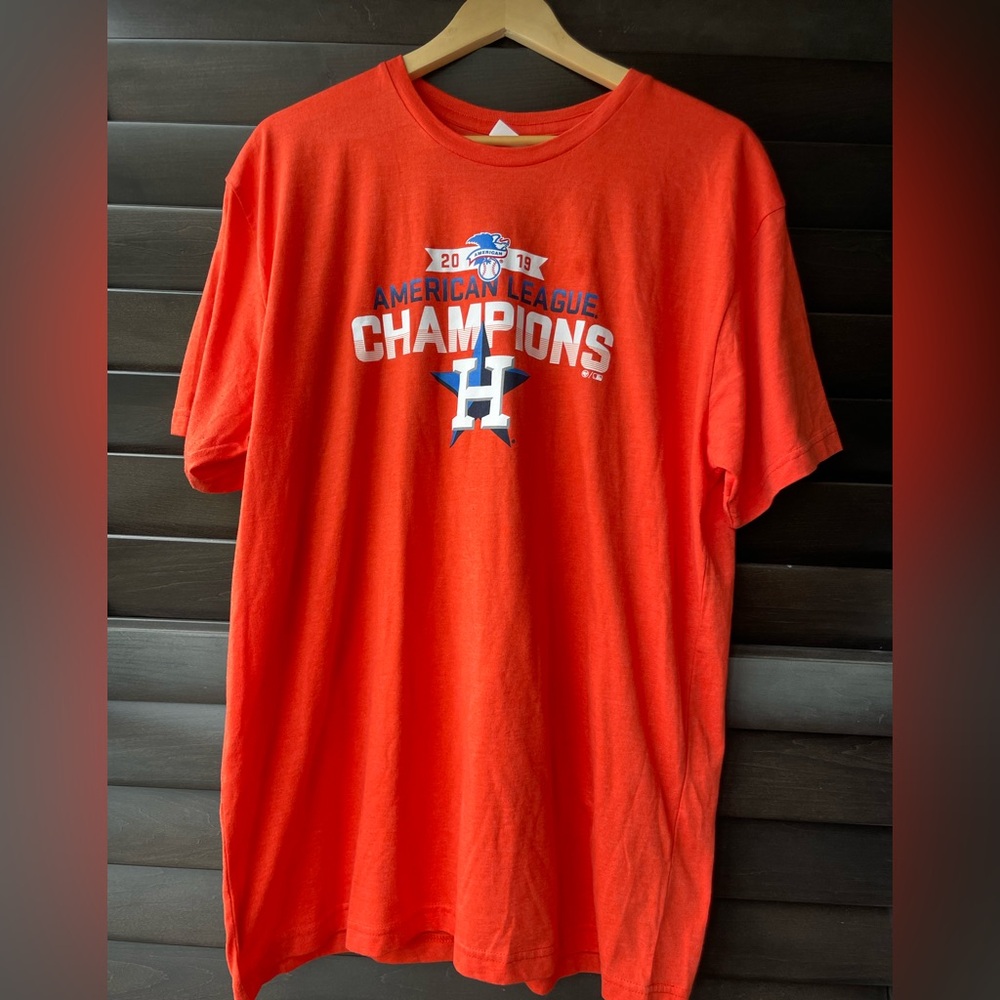 Live And Tell American League Champions 2019 XL Houston Astros Tshirt